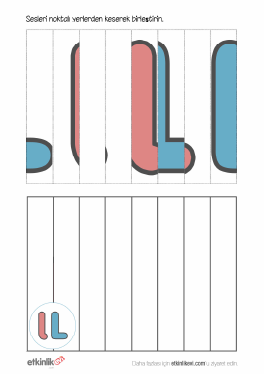 1.S�n�f L Sesi Puzzle Etkinli�i