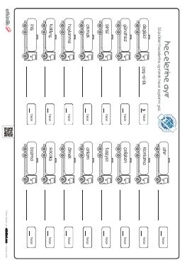 2.S�n�f Hecelerine Ay�rma -3 Etkinli�i