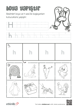 1.S�n�f H Sesi Boya Yap��t�r Etkinli�i