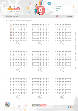 2.S�n�f Onluk ve Birlik �izme -3 Etkinli�i