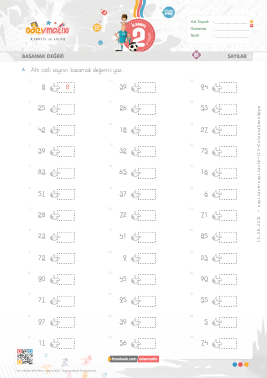 2.S�n�f Basamak De�erini Bulma -3 Etkinli�i