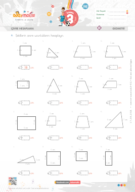 3.S�n�f �evre Hesaplama -4 Etkinli�i