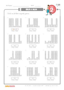 2.S�n�f Onluk ve Birliklere Ay�rma -7 Etkinli�i