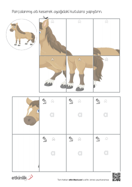 1.S�n�f A Sesi Puzzle Etkinli�i Etkinli�i