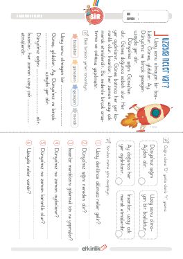 1.S�n�f Okudu�unu Anlama -23 Etkinli�i