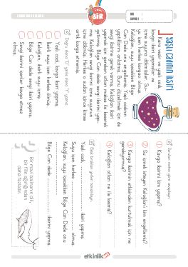 1.S�n�f Okudu�unu Anlama -38 Etkinli�i