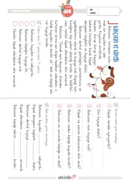 1.S�n�f Okudu�unu Anlama -46 Etkinli�i