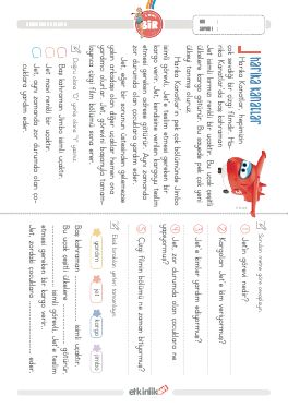 1.S�n�f Okudu�unu Anlama -50 Etkinli�i