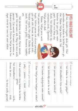 1.S�n�f Okudu�unu Anlama -64 Etkinli�i