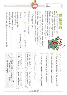 1.S�n�f Okudu�unu Anlama -26 Etkinli�i