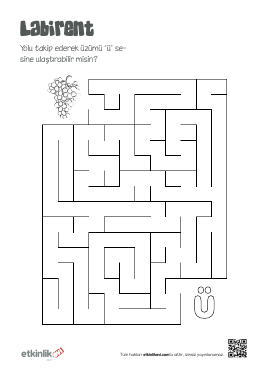 1.S�n�f � Sesi Labirent Etkinli�i Etkinli�i