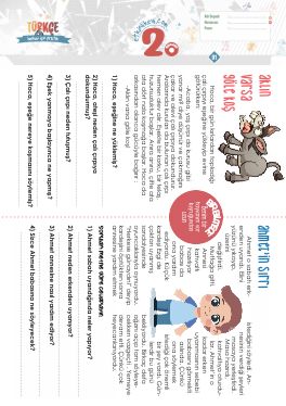 2.S�n�f Okudu�unu Anlama -55 Etkinli�i