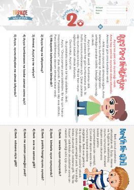 2.S�n�f Okudu�unu Anlama -60 Etkinli�i