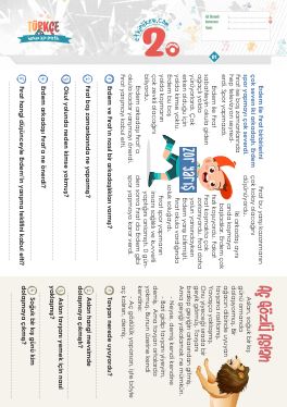 2.S�n�f Okudu�unu Anlama -65 Etkinli�i