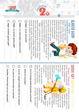 2.S�n�f Okudu�unu Anlama -74 Etkinli�i