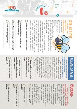 1.S�n�f Okudu�unu Anlama -17 Etkinli�i