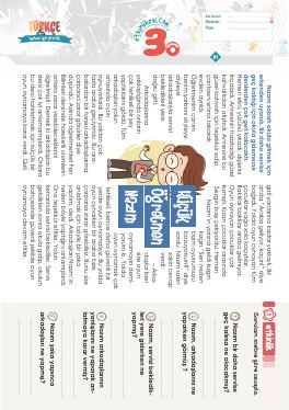 3.S�n�f Okudu�unu Anlama -26 Etkinli�i