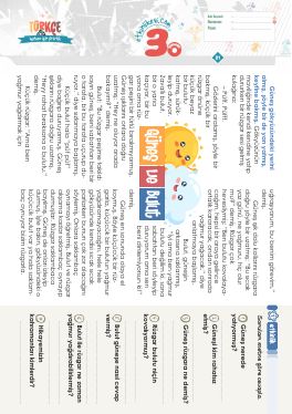 3.S�n�f Okudu�unu Anlama -39 Etkinli�i